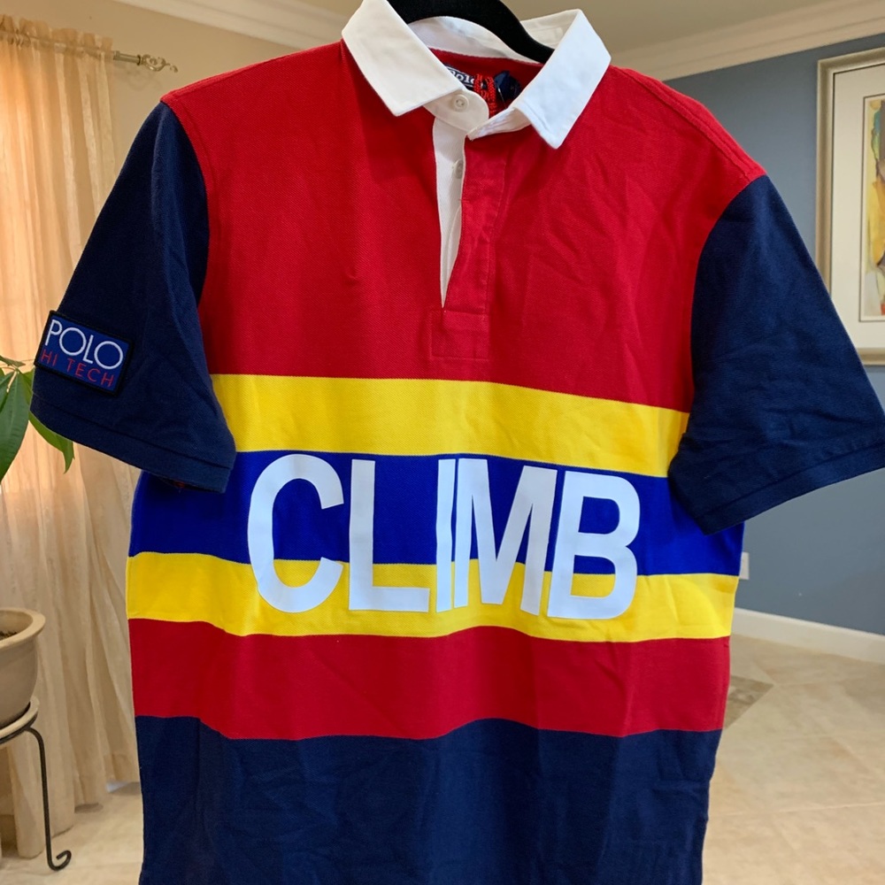 Polo Ralph Lauren Hi tech “Climb” polo patch